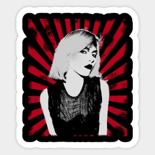 Vintage Blondie Music 80s 90s Style Sticker